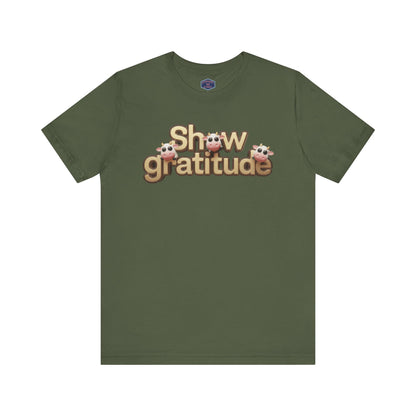 Gratitude Baby Cows Tee