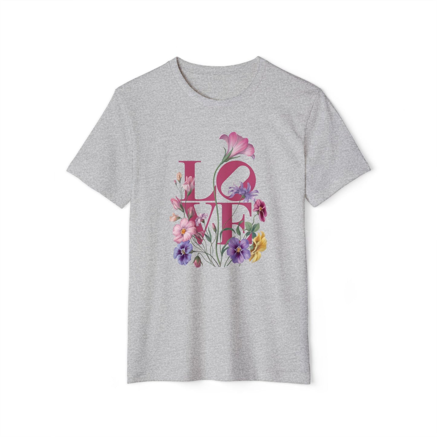 Love Flower - Recycled Organic Cotton T-Shirt