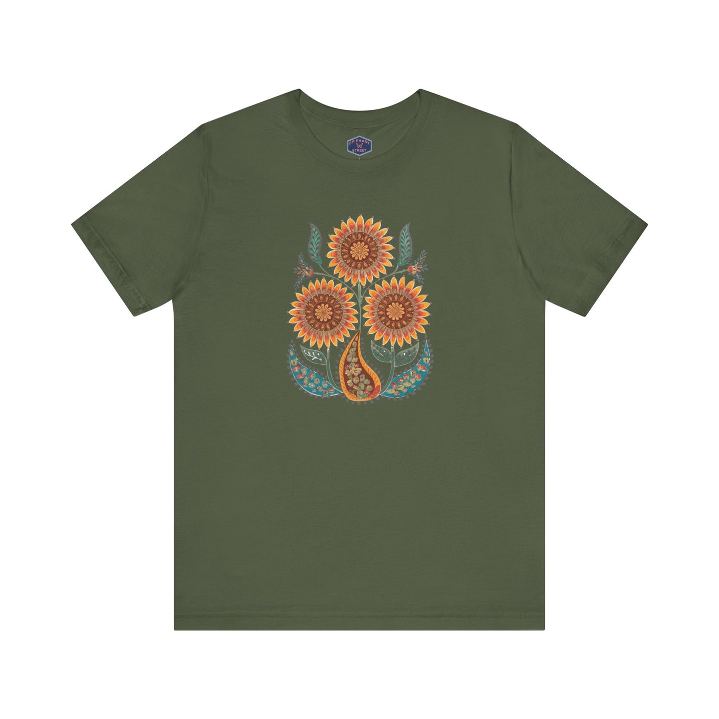 Madhubani Sunflower Tee