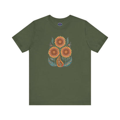 Madhubani Sunflower Tee