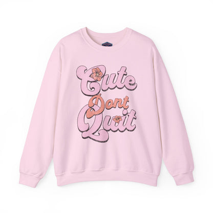 Cute Don't quit - Epiphany Street Heavy Blend™ Crewneck Sweatshirt