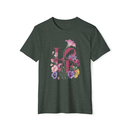 Love Flower - Recycled Organic Cotton T-Shirt