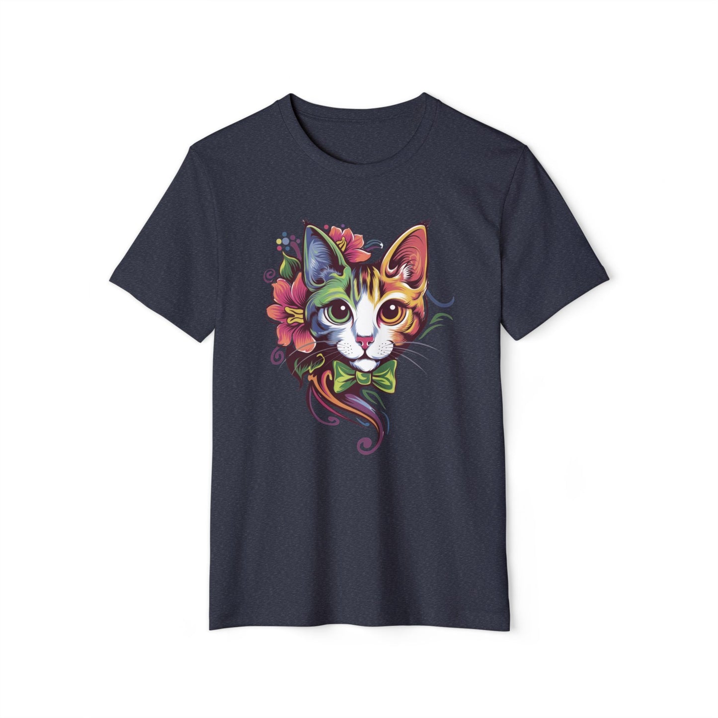 Cat Face - Recycled Organic Cotton T-Shirt