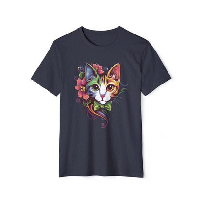 Cat Face - Recycled Organic Cotton T-Shirt