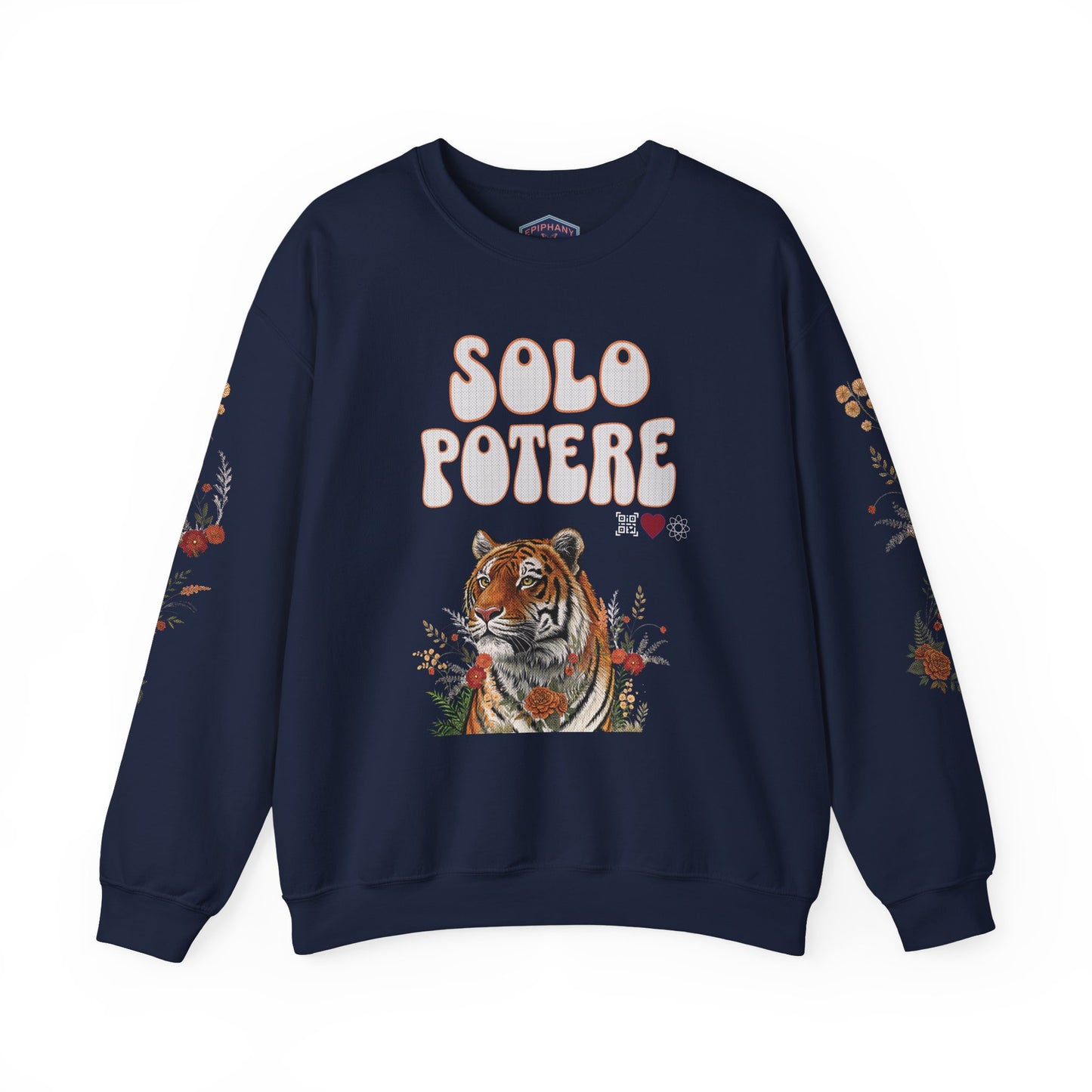 Tiger Power - Epiphany Street Heavy Blend™ Crewneck Sweatshirt