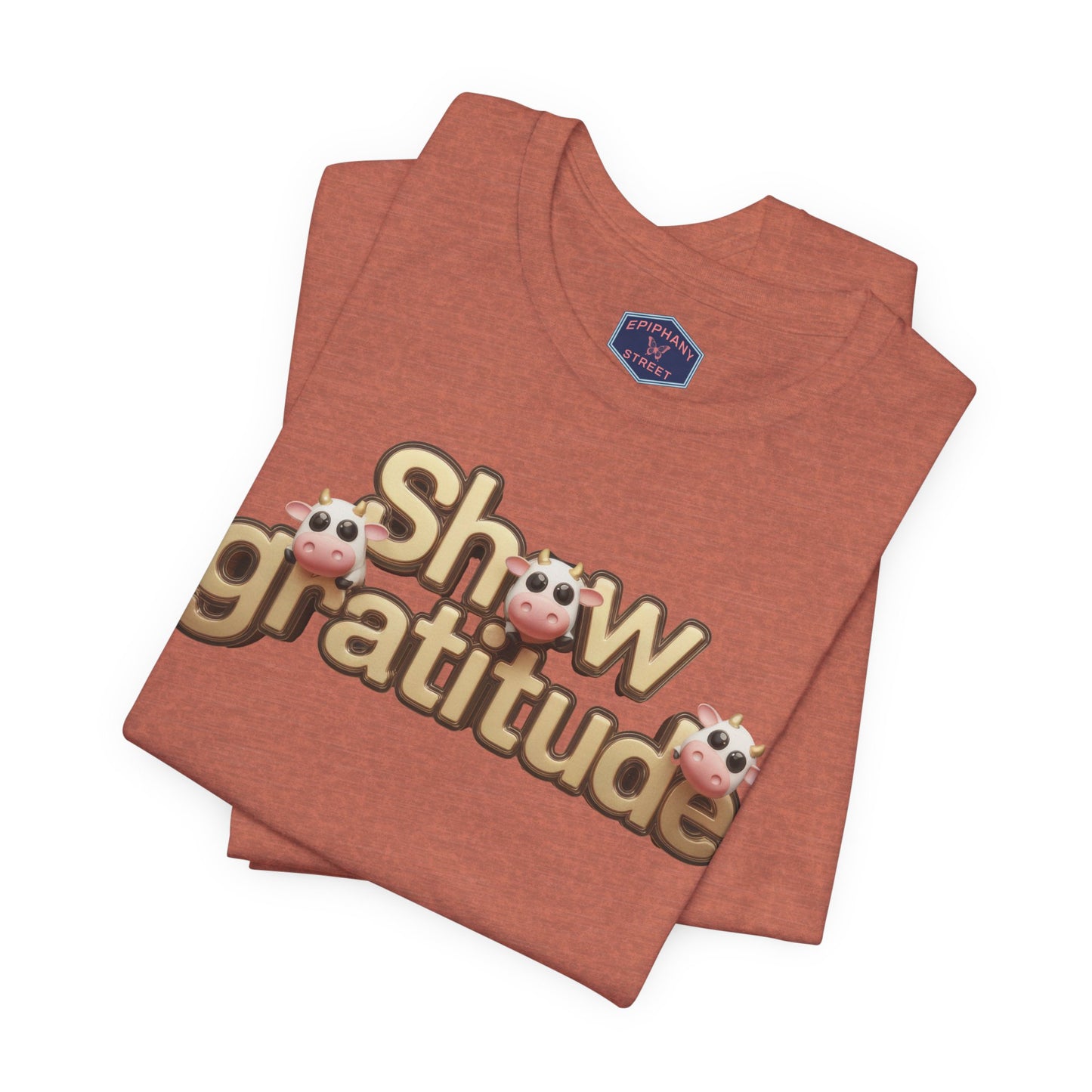 Gratitude Baby Cows Tee