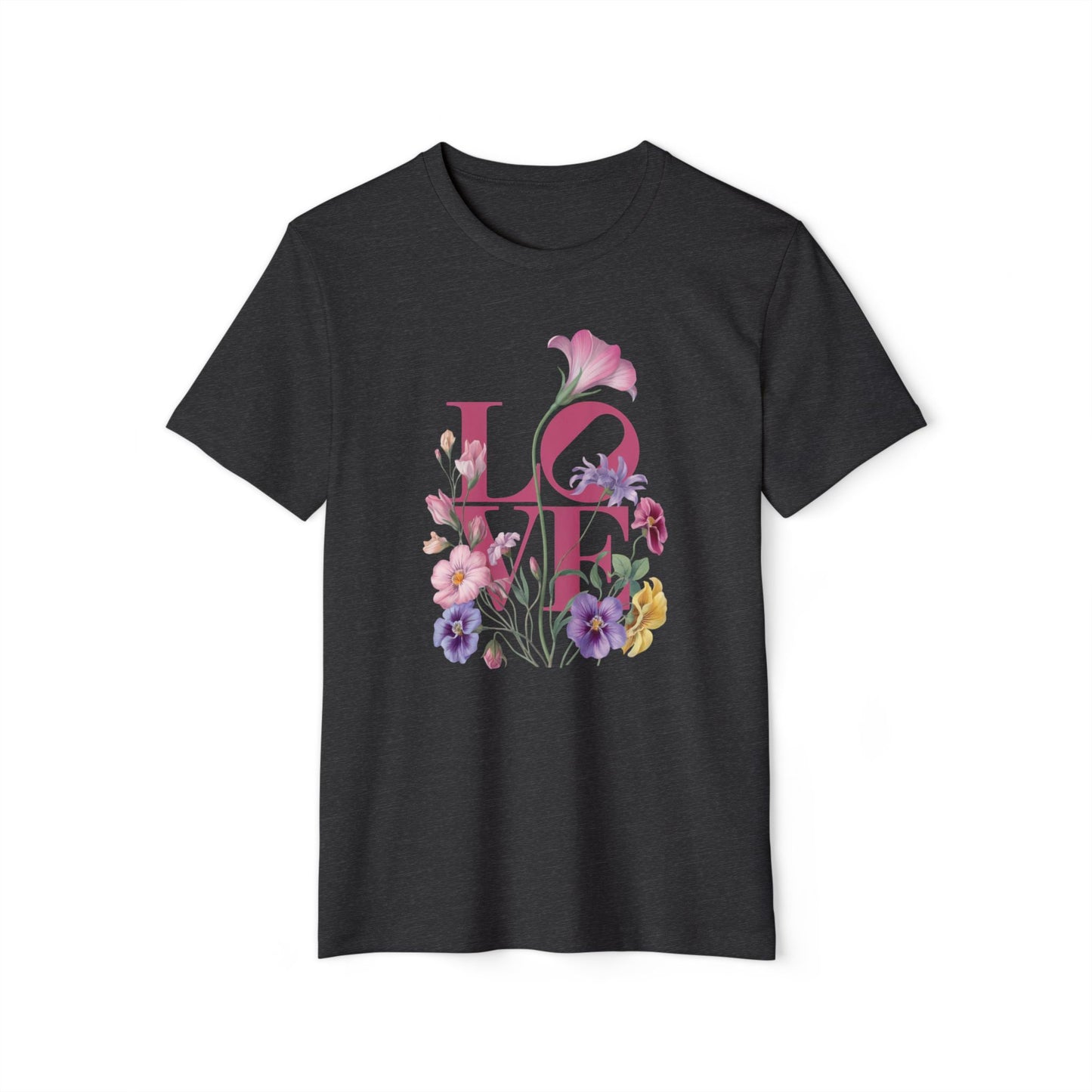 Love Flower - Recycled Organic Cotton T-Shirt