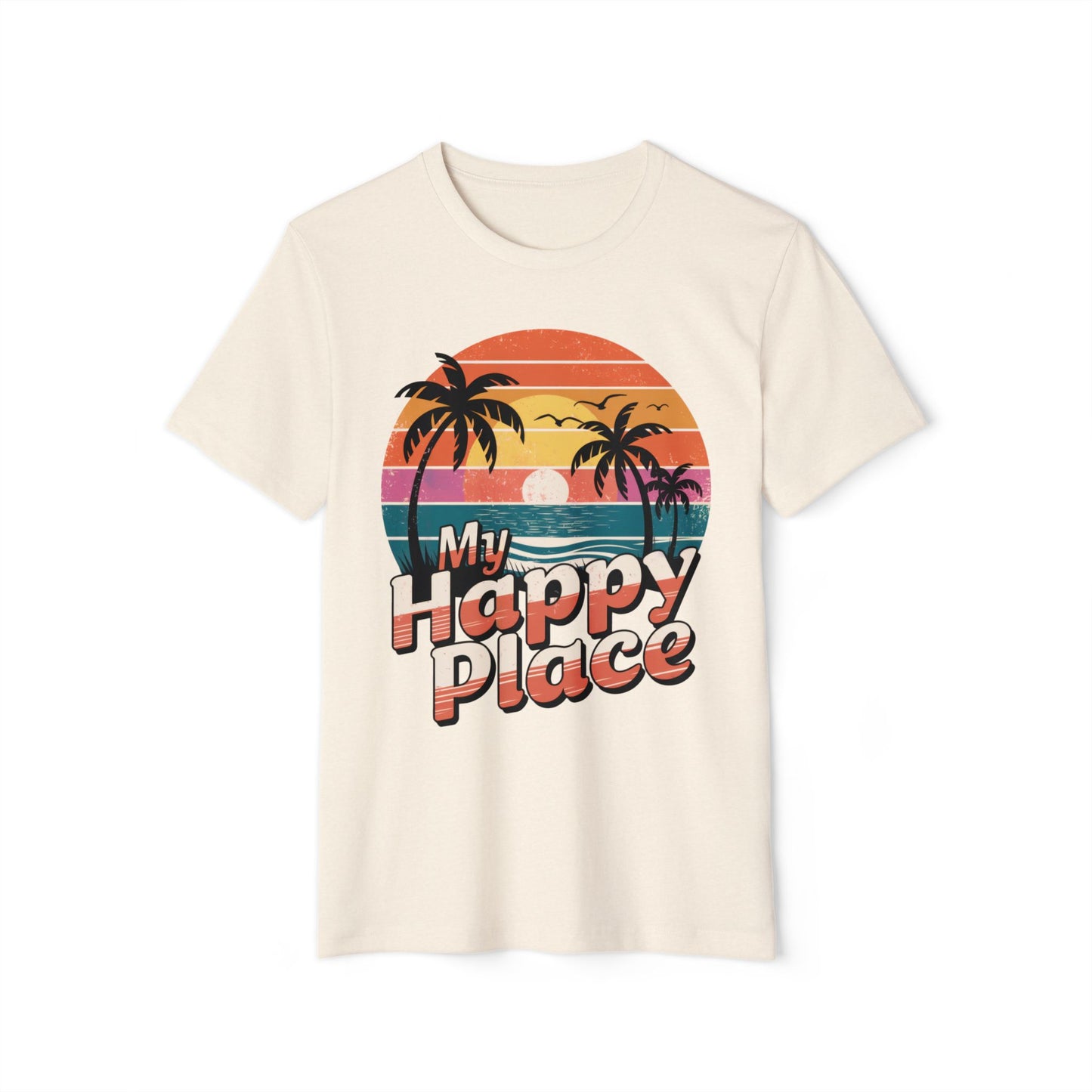 My Happy Place - Recycled Organic Cotton T-Shirt