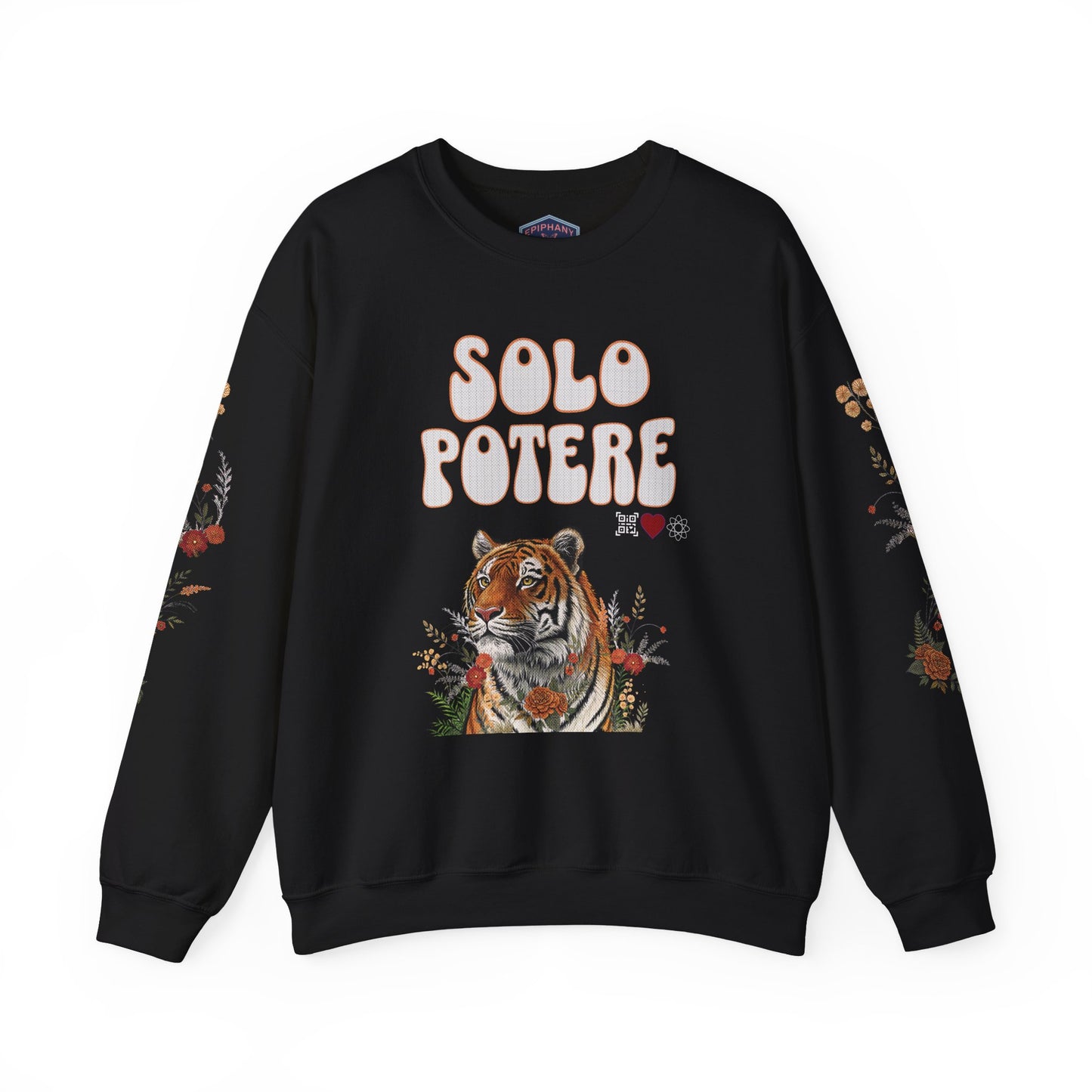 Tiger Power - Epiphany Street Heavy Blend™ Crewneck Sweatshirt