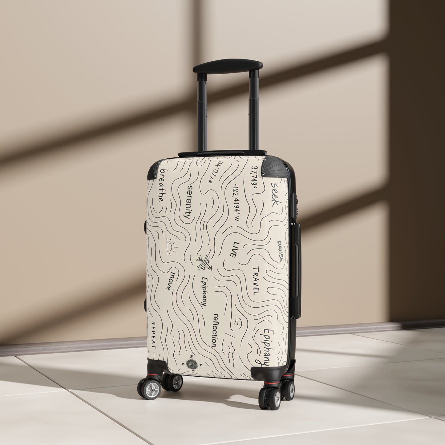 Epiphany Street Travel Suitcase