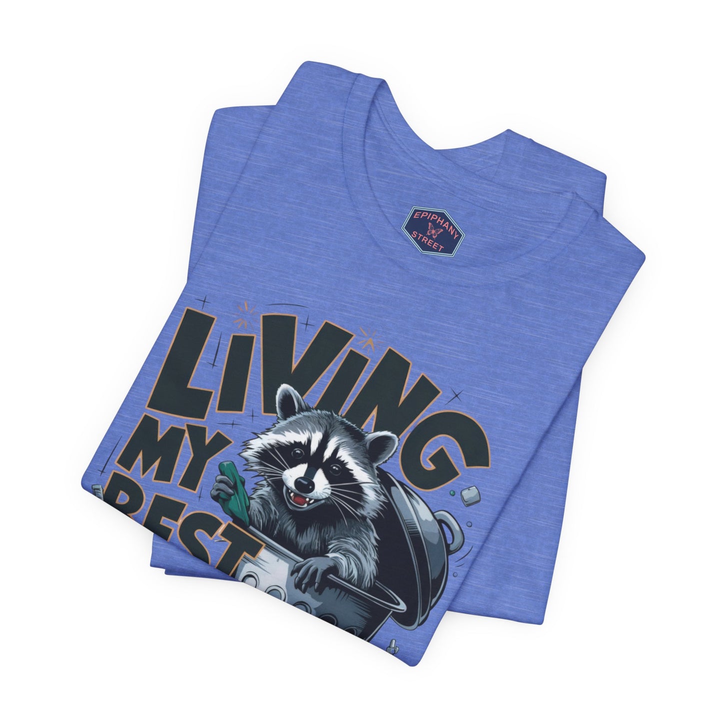 Living My Best Life Raccoon Tee