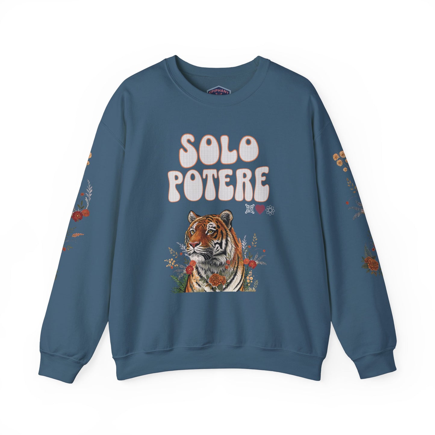 Tiger Power - Epiphany Street Heavy Blend™ Crewneck Sweatshirt