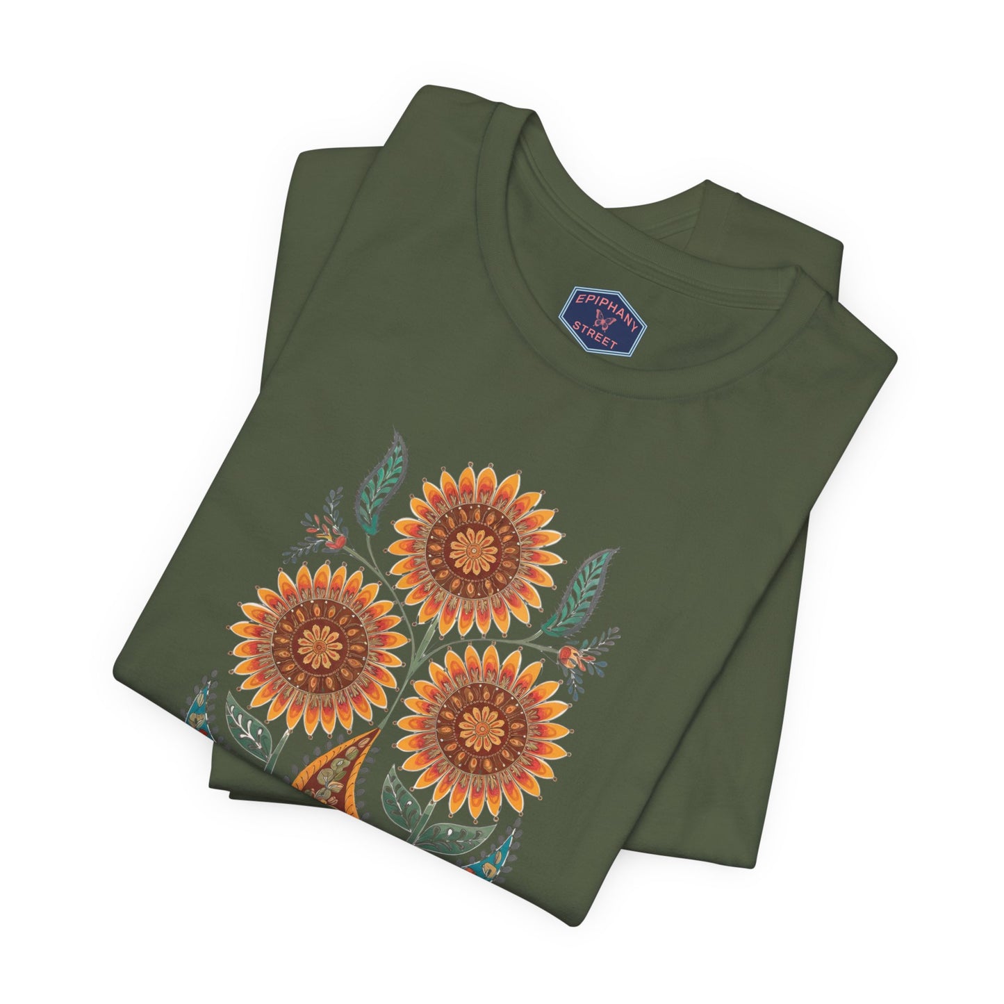 Madhubani Sunflower Tee