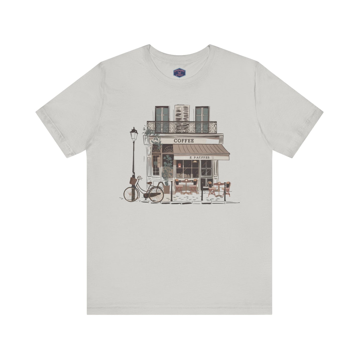 French Coffee Shop Tee