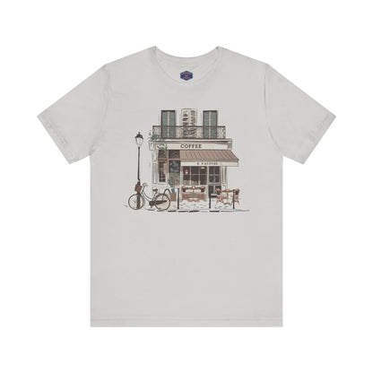 French Coffee Shop Tee