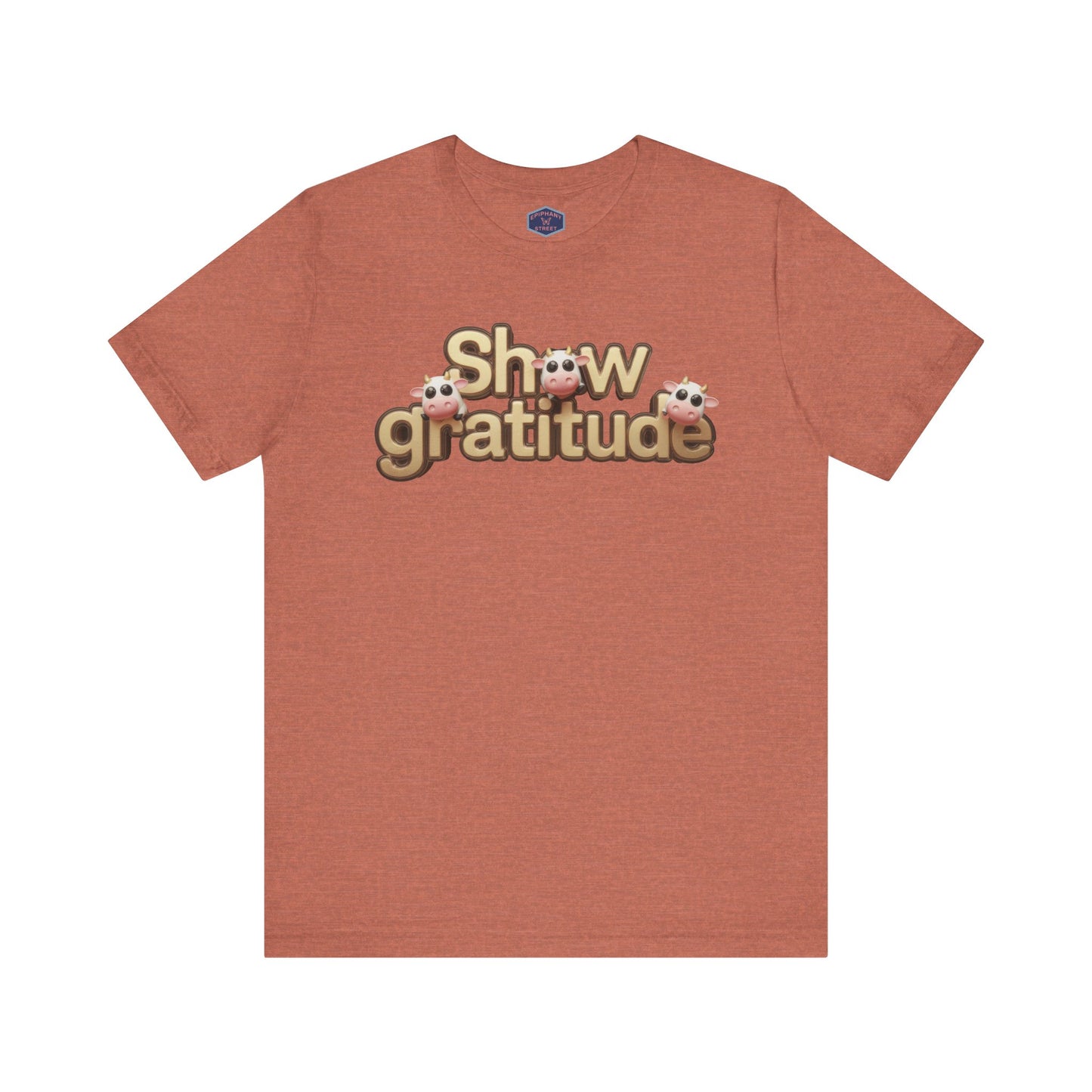 Gratitude Baby Cows Tee