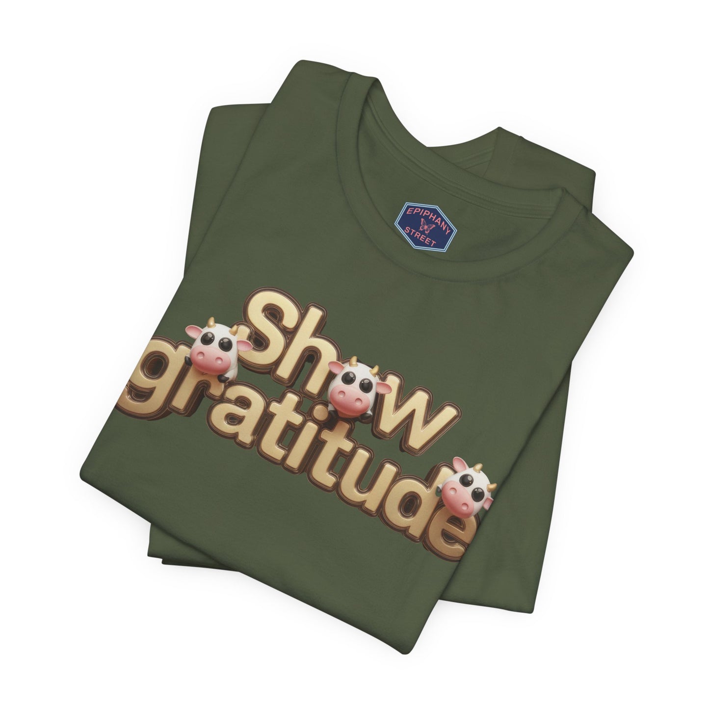 Gratitude Baby Cows Tee