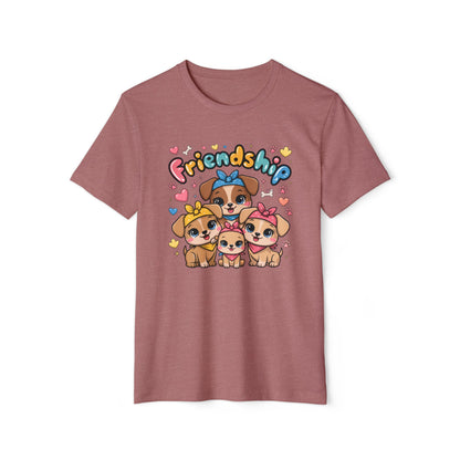 Puppy Friendship - Recycled Organic Cotton T-Shirt