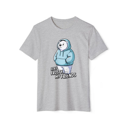 Stay Frosty Polar Bear - Recycled Organic Cotton T-Shirt