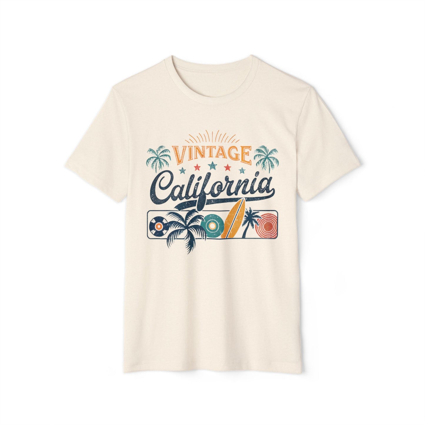 Vintage California - Recycled Organic Cotton T-Shirt