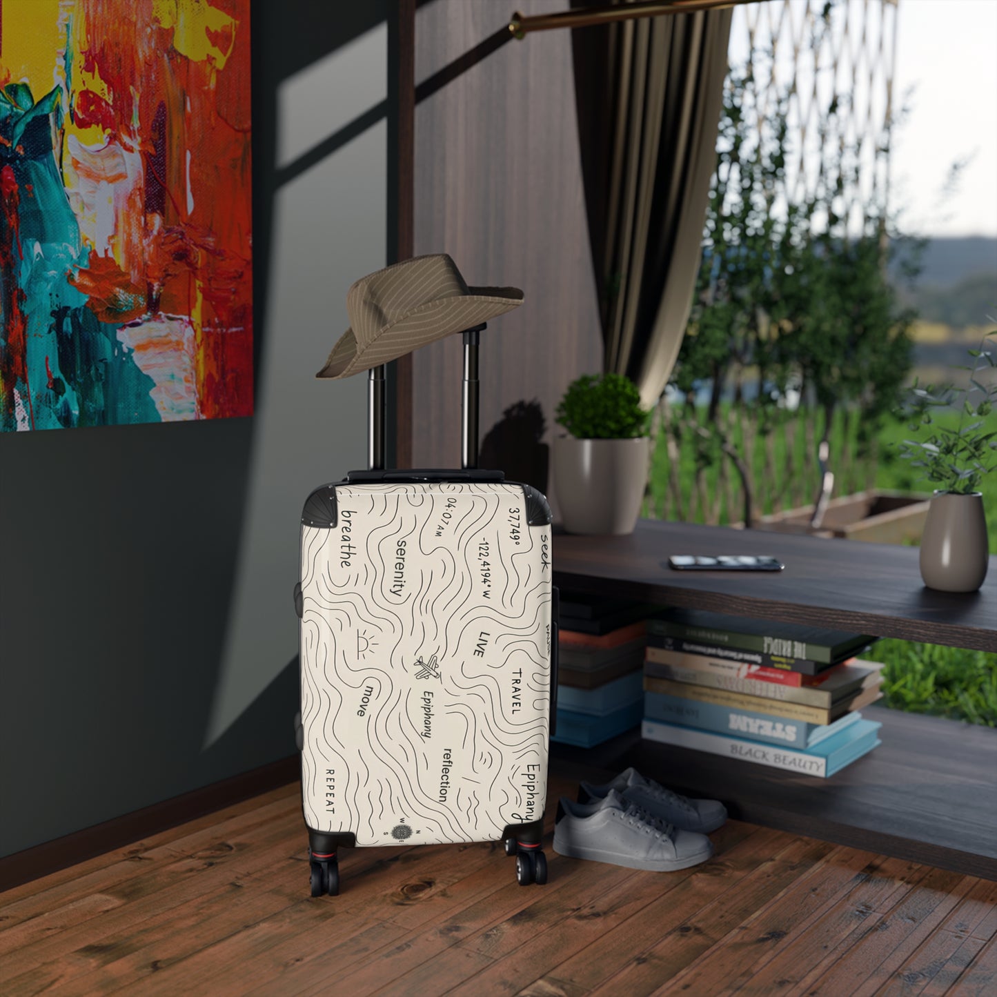 Epiphany Street Travel Suitcase