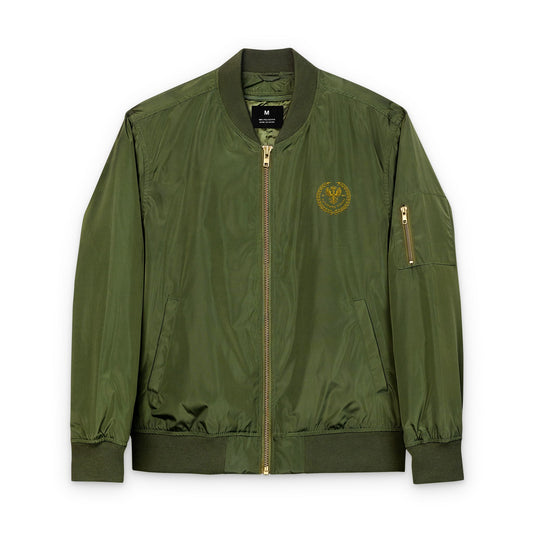Epiphany Street Rising Pheonix - Unisex Recycled Embroidered Bomber Jacket
