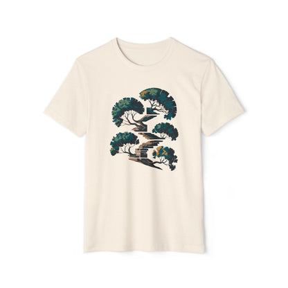 Abstract Unity Tree - Recycled Organic Cotton T-Shirt
