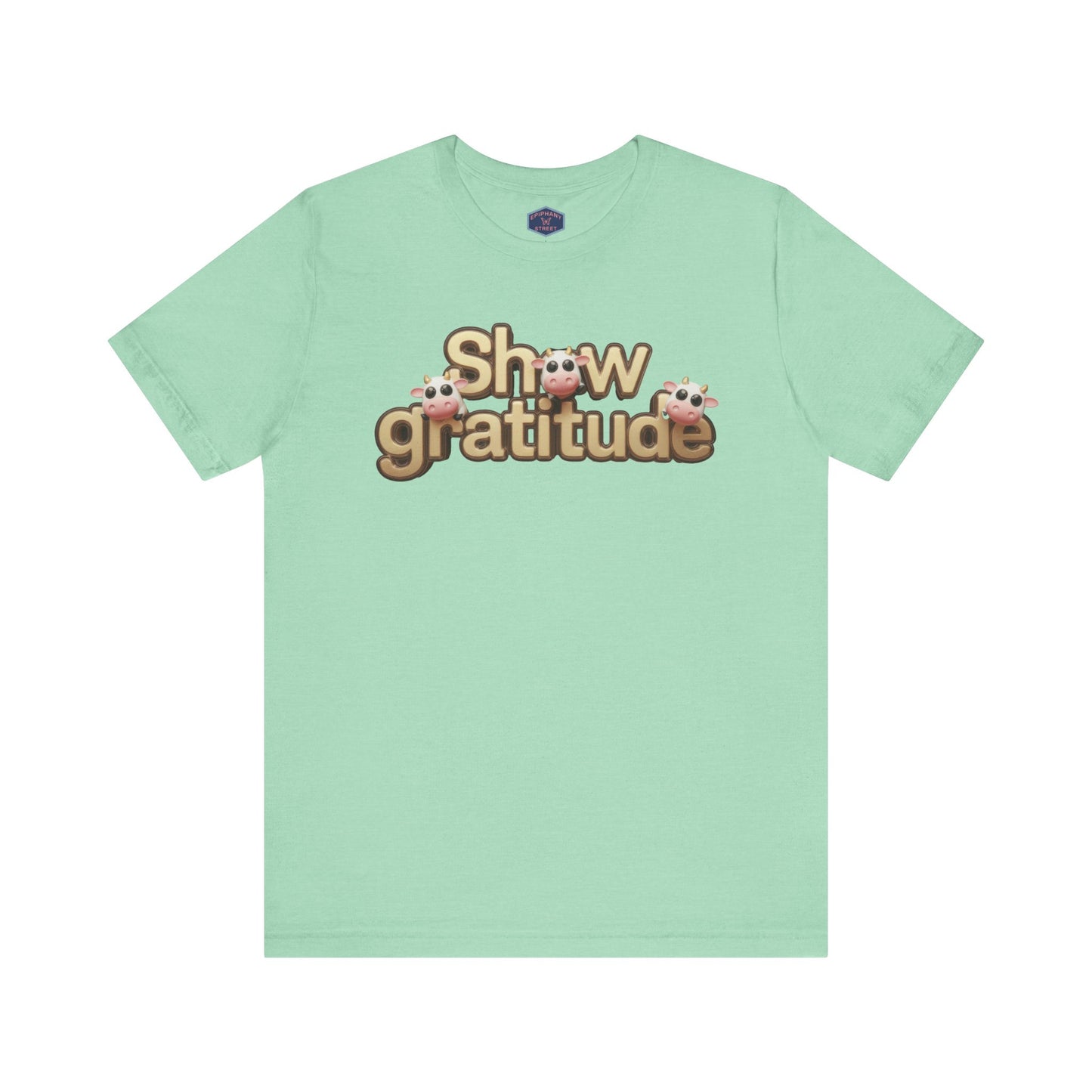 Gratitude Baby Cows Tee