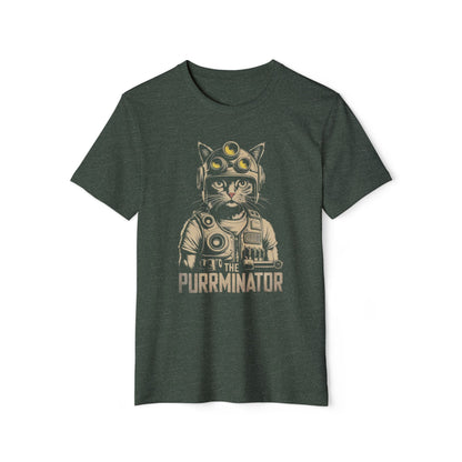The Purrminator - Recycled Organic Cotton T-Shirt