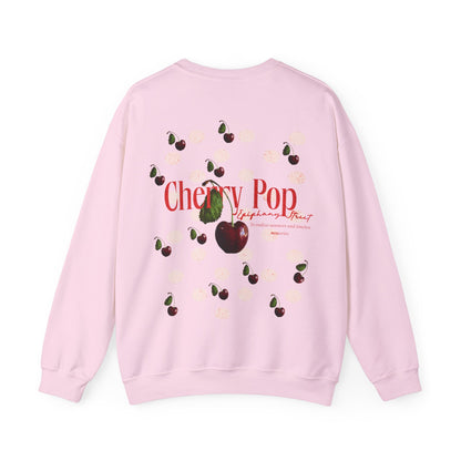 Cherry Pop Polka Dot - Epiphany Street Heavy Blend™ Crewneck Sweatshirt