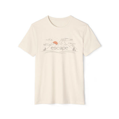 Escape Mountain - Recycled Organic Cotton T-Shirt