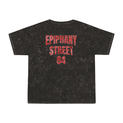 Epiphany Street Black Swan - Unisex Mineral Wash Tee Shirt