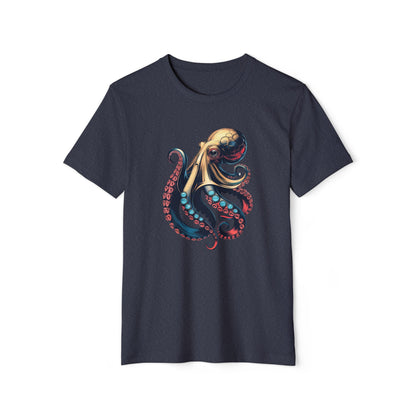 Metalic Octopus - Recycled Organic Cotton T-Shirt