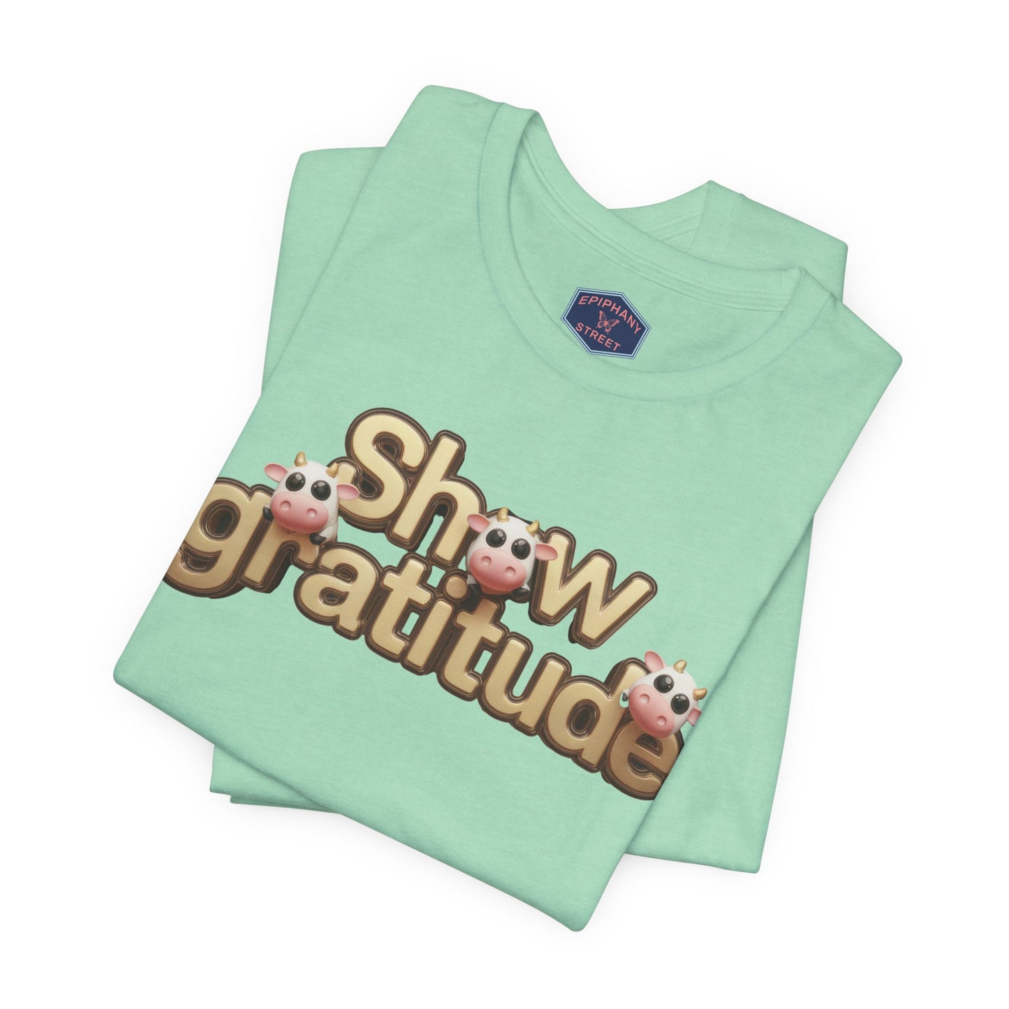 Gratitude Baby Cows Tee