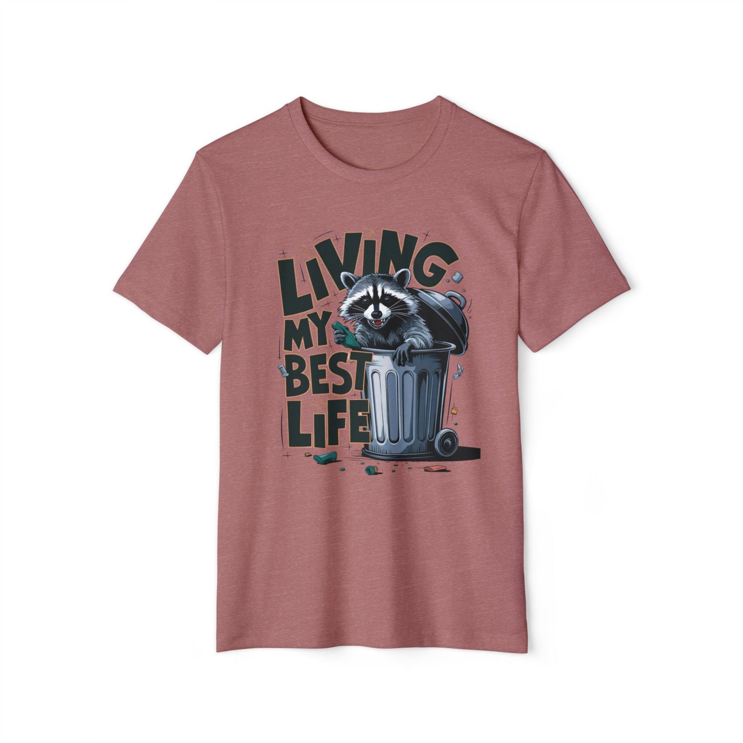 Living My Best Life - Recycled Organic Cotton T-Shirt