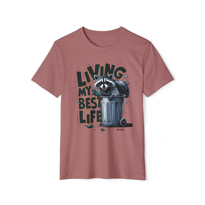 Living My Best Life - Recycled Organic Cotton T-Shirt