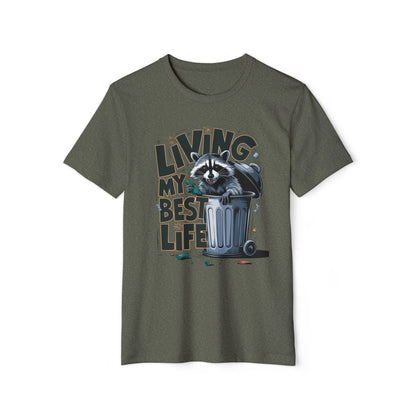 Living My Best Life - Recycled Organic Cotton T-Shirt
