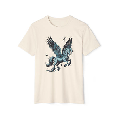Grunge Pegasus - Recycled Organic Cotton T-Shirt