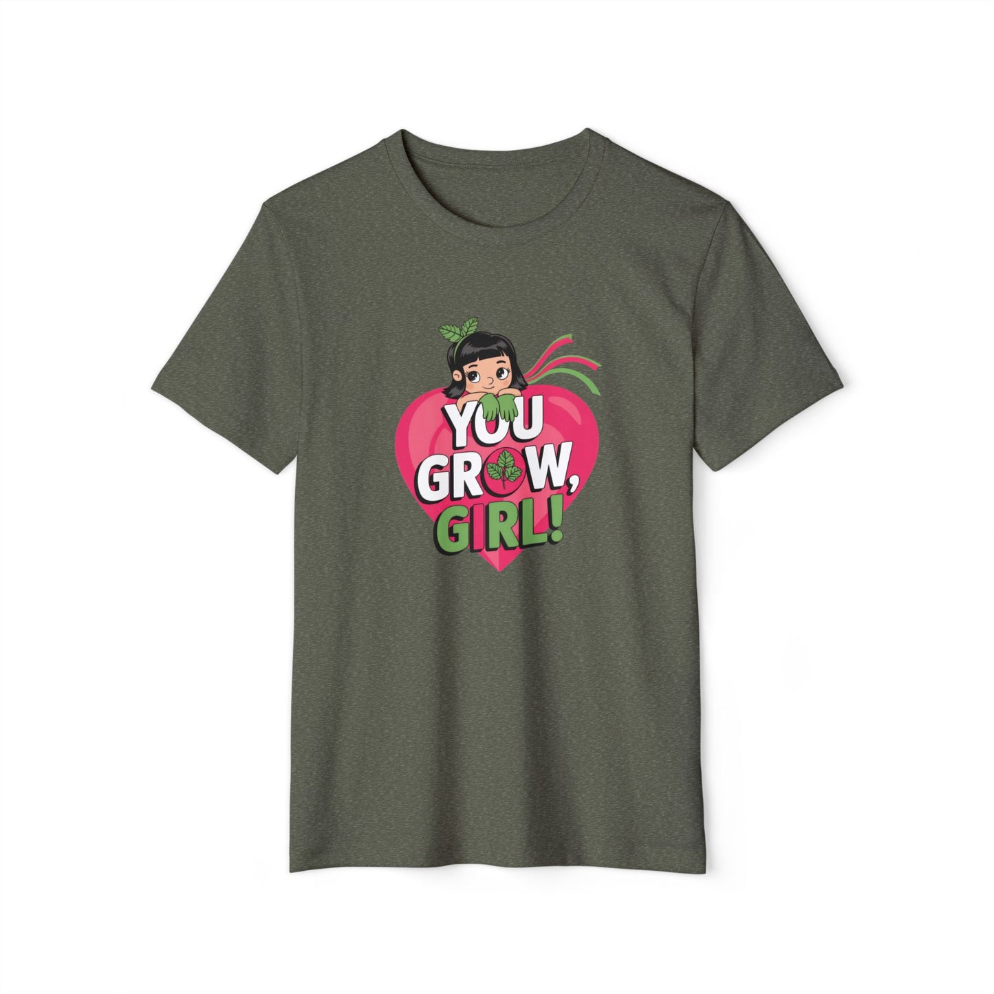 You Grow Girl - Recycled Organic Cotton T-Shirt