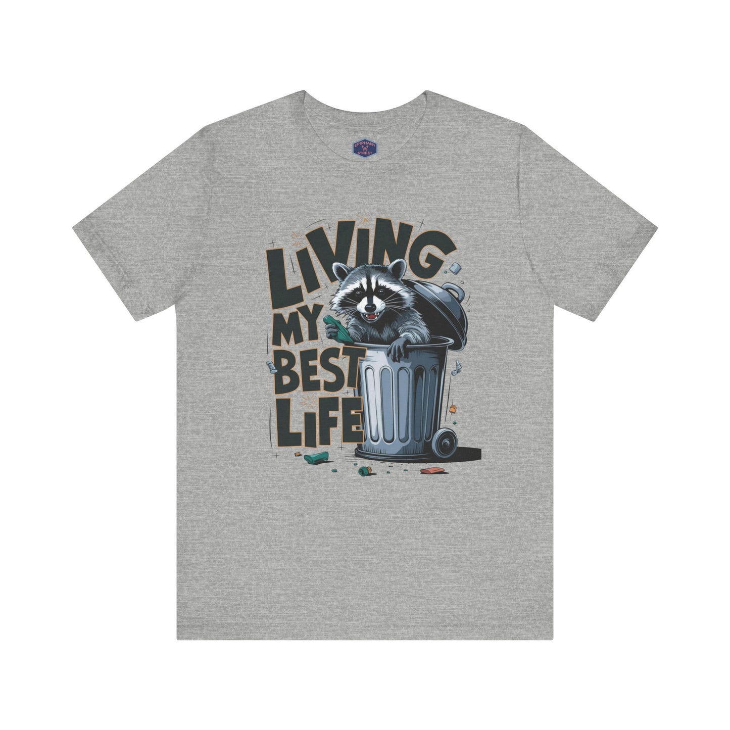 Living My Best Life Raccoon Tee