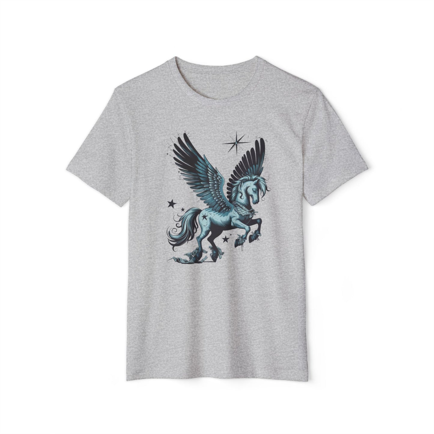 Grunge Pegasus - Recycled Organic Cotton T-Shirt