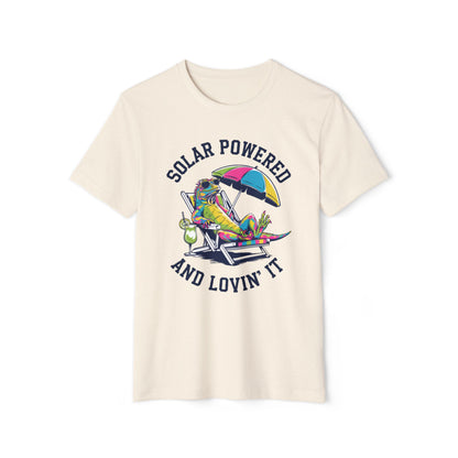Solar Powered and Lovin' It - Recycled Organic Cotton T-Shirt
