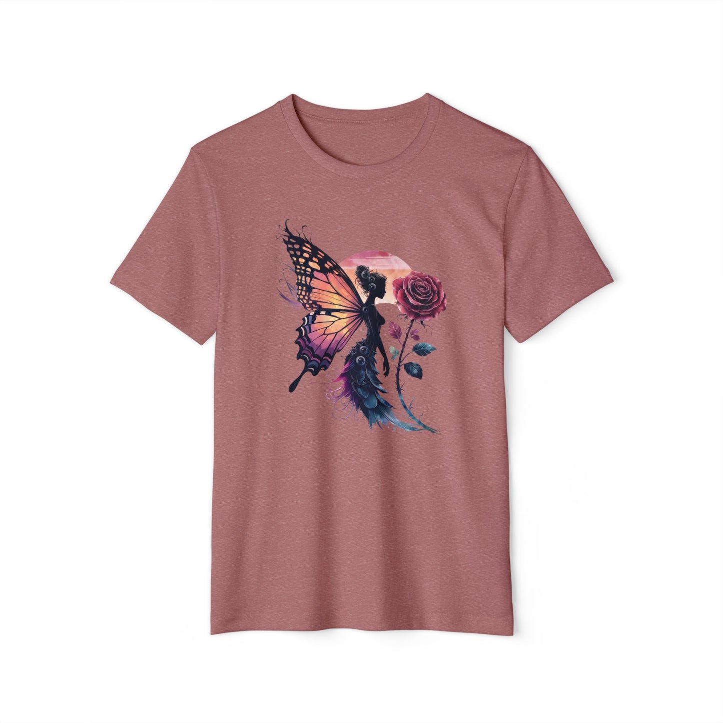 Butterfly Lady - Recycled Organic Cotton T-Shirt