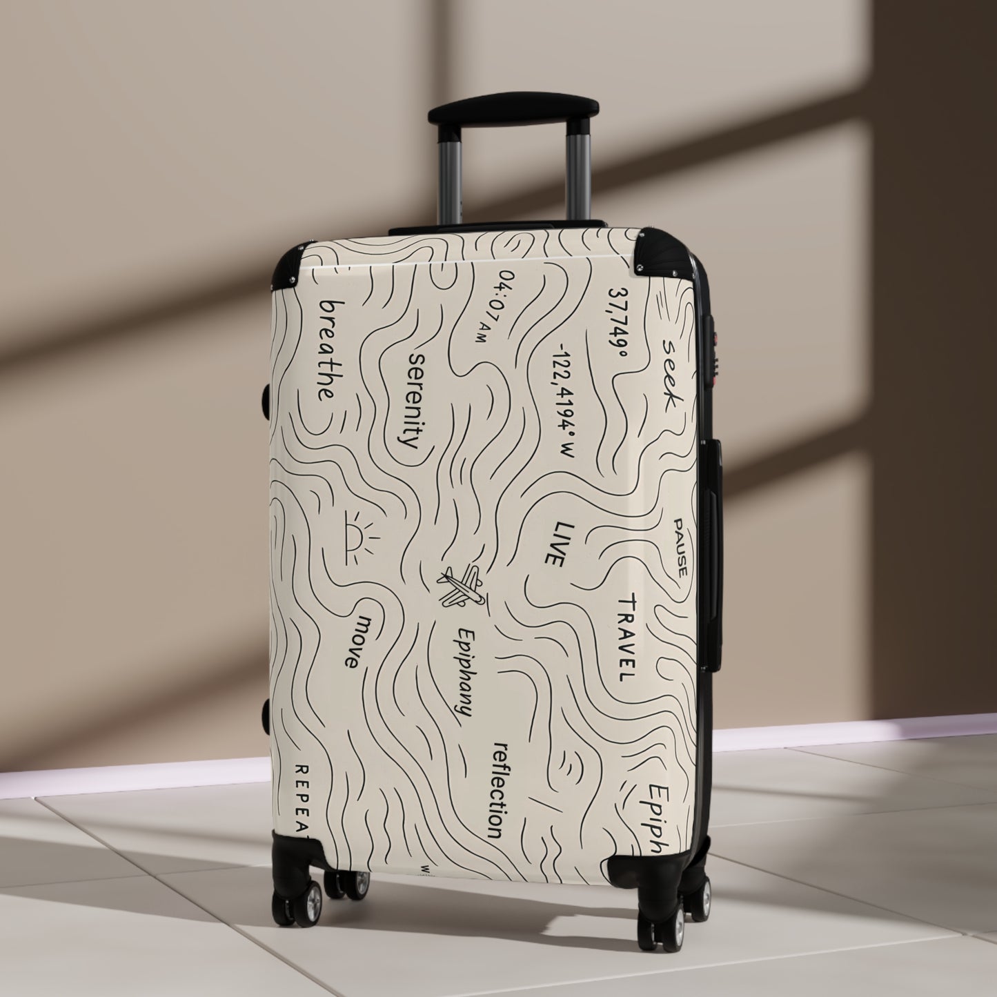 Epiphany Street Travel Suitcase