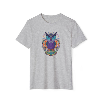 Geometric Owl - Recycled Organic Cotton T-Shirt
