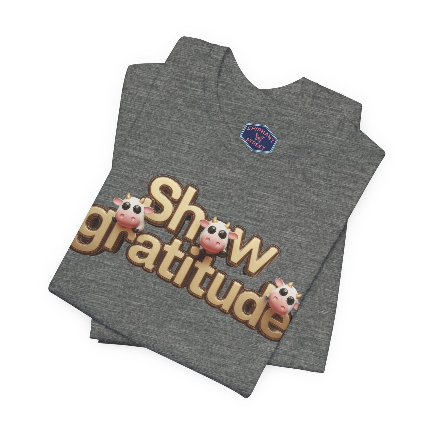 Gratitude Baby Cows Tee