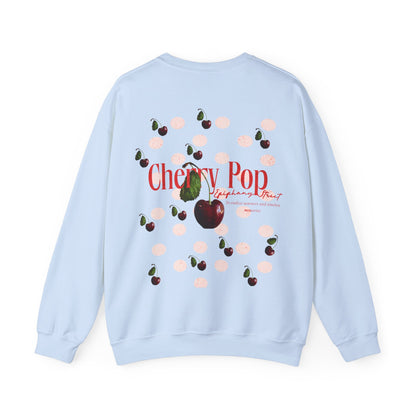 Cherry Pop Polka Dot - Epiphany Street Heavy Blend™ Crewneck Sweatshirt
