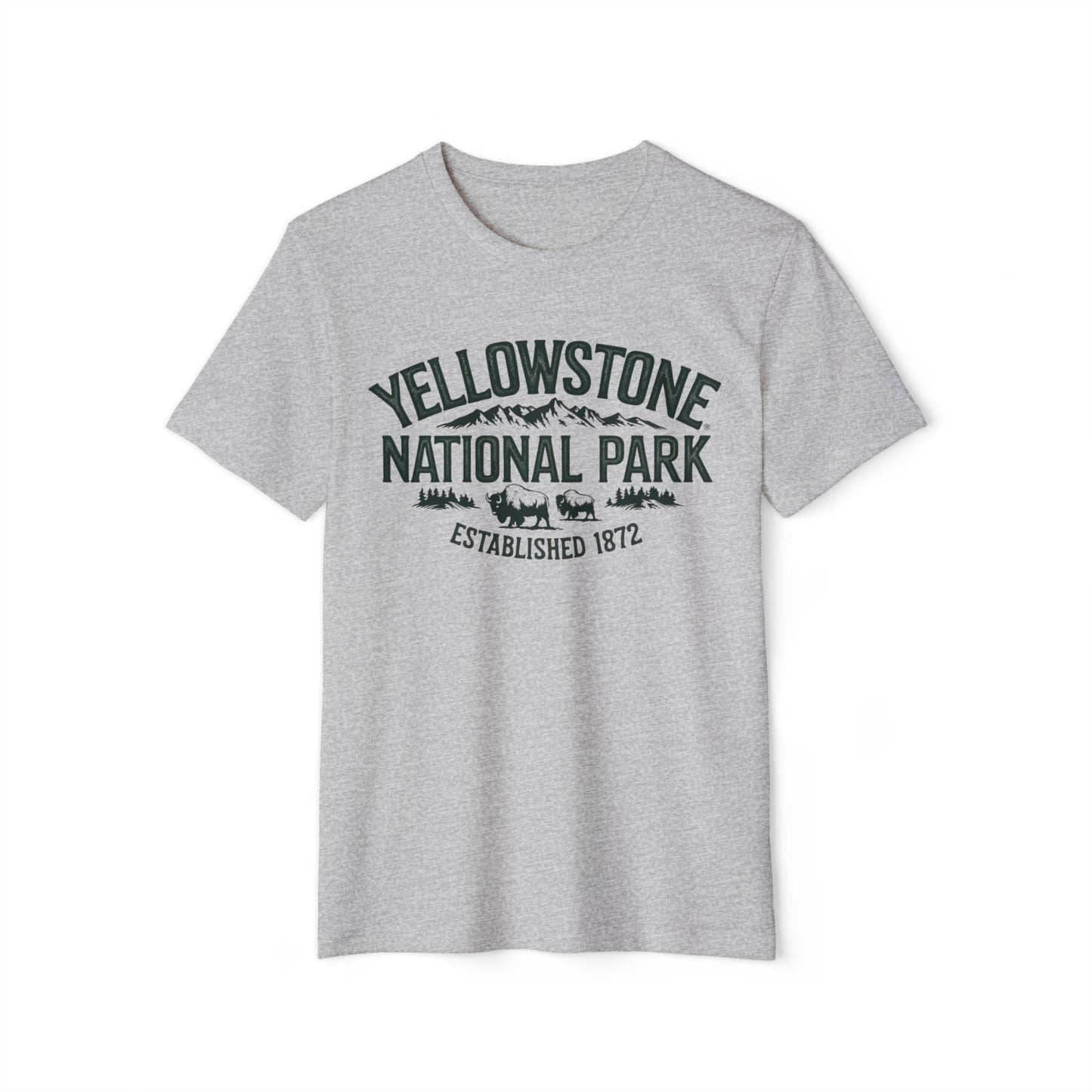 Yellowstone National Park - Recycled Organic Cotton T-Shirt
