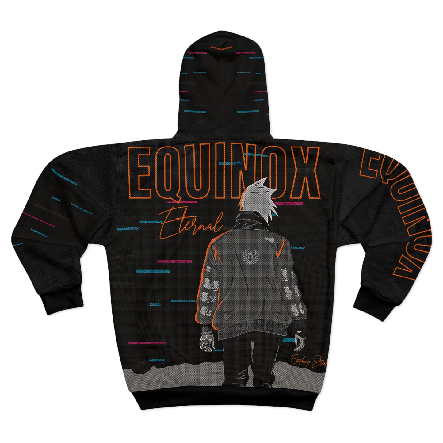 Equinox Eternal - Epiphany Street Anime Inspired Unisex Zip Hoodie
