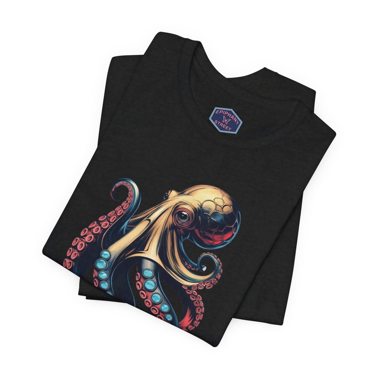 Metalic Octopus Tee